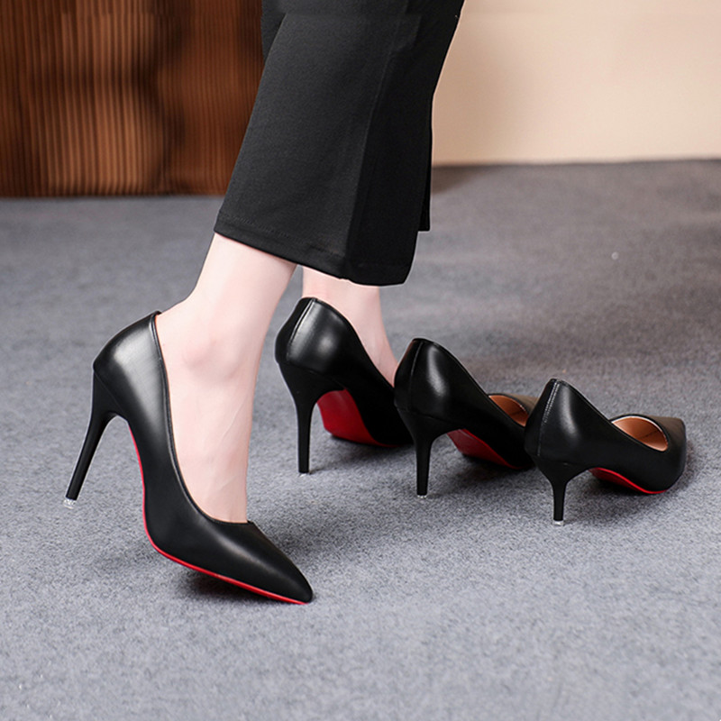 Women'S Shoes Red Bottoms - Seksowna moda Czerwona podeszwa Czółenka damskie
