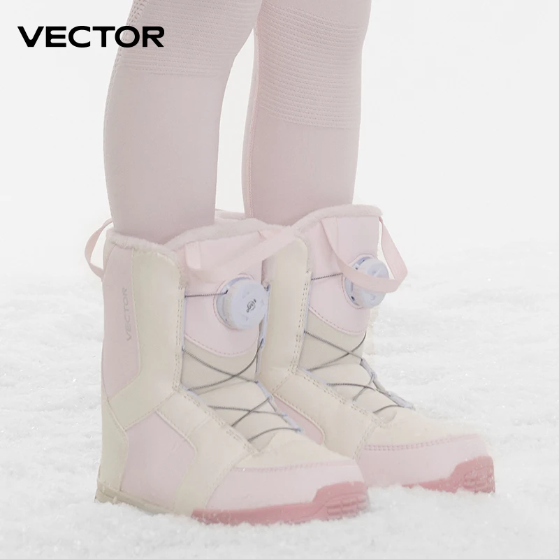 Women Shoes Vector - Profesjonalne dziecięce buty narciarskie Ciepłe wodoodporne