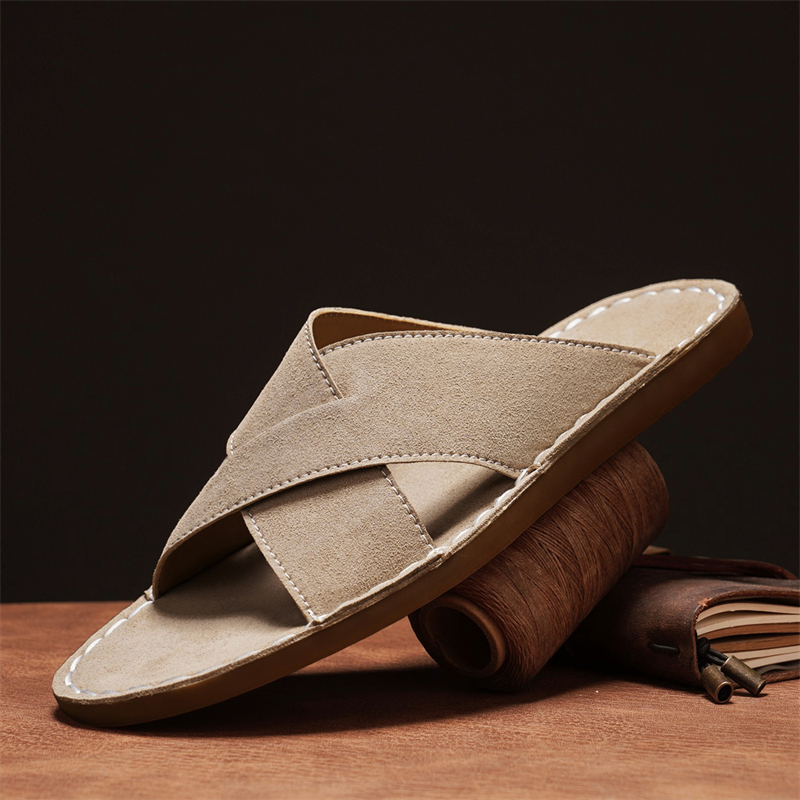 Slip On Mule Flat - Klapki Męskie Sandały Antypoślizgowe Buty Plażowe