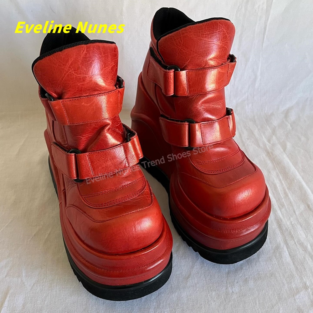 Czerwone botki na koturnie w s – Women'S Shoes Red Bottoms recenzja i cena