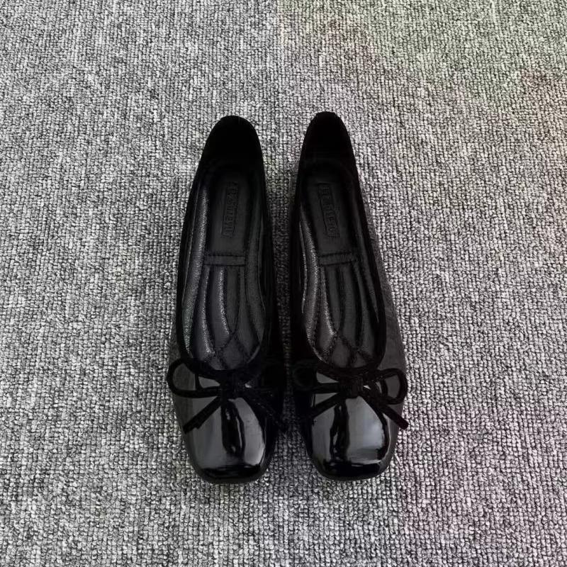 Damskie baleriny z kwadratowym – Women Shoes Formal recenzja i cena
