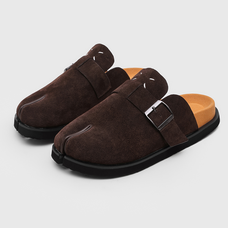 Nowe modne męskie klapki z dzi – Slip On Mule Flat recenzja i cena