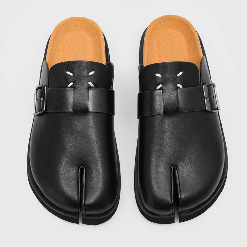 Nowe modne męskie klapki z dzi – Slip On Mule Flat recenzja i cena