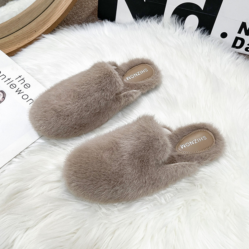 Okrągłe Kapcie z Puszystym Fut – Slip On Mule Flat recenzja i cena