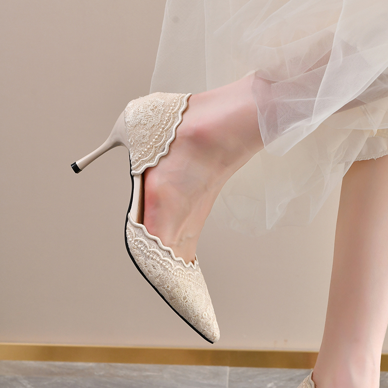 Koronkowe szpilki z ostrym nos – Women'S Shoes Veja recenzja i cena