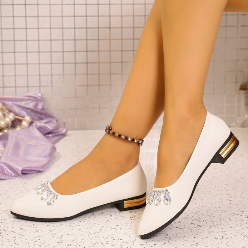 Damskie baleriny z ostrym nosk – Women Shoes Sneakers recenzja i cena