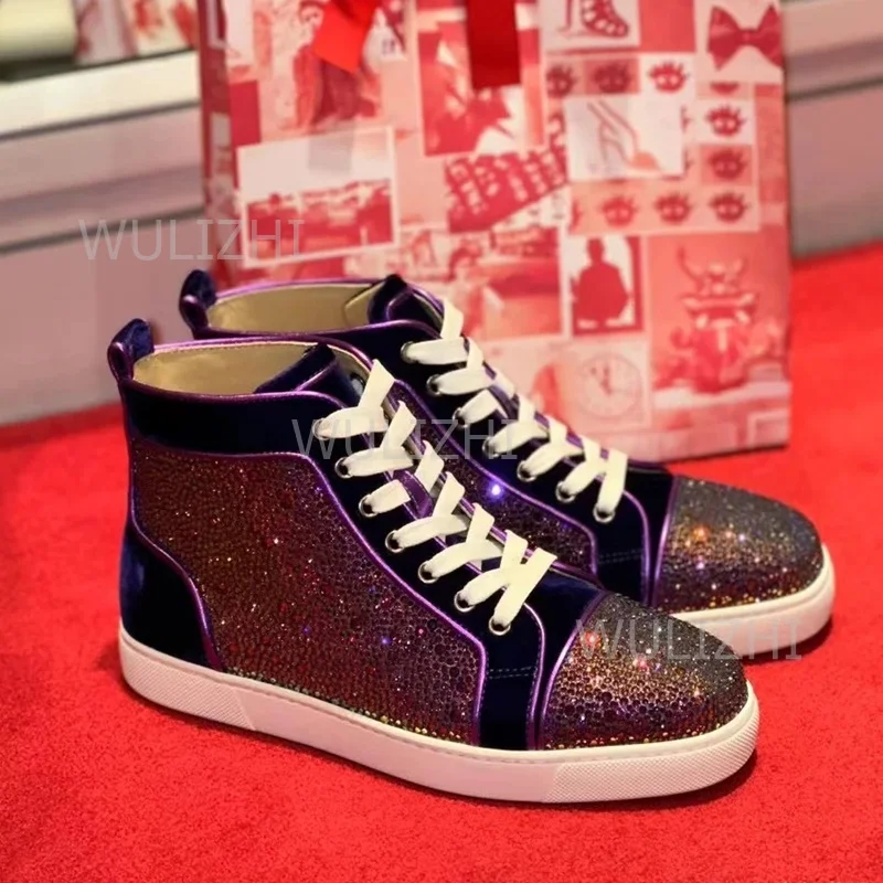 Ciemnofioletowe sneakersy męsk – Women'S Shoes Red Bottoms recenzja i cena